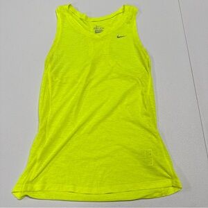 Nike Dri-FIT Bright Yellow Top